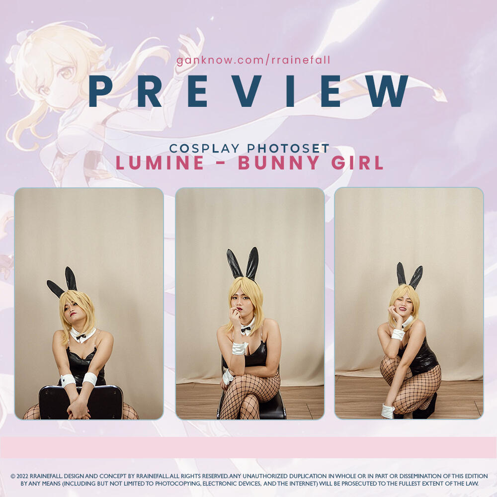 lumine bunny girl photoset